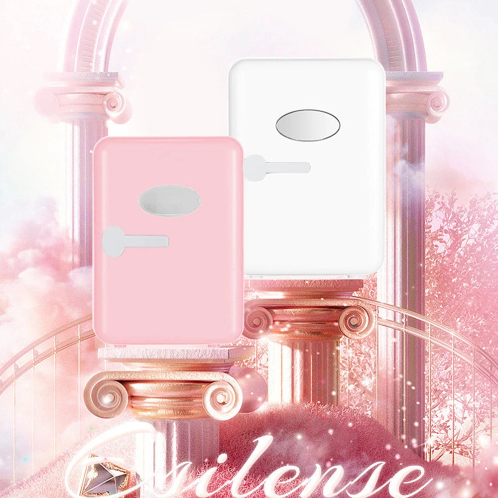 110V 220V 4L Mini Fridge Portable Refrigerator Warmer Cooler Beverage Drink Cans Samll Freezer for Home Kitchen Household 미니냉장고