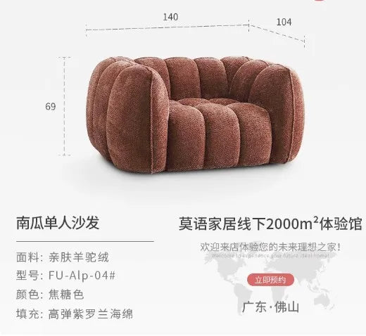 Yellow Portable Foam Chairs Fabric Living Room Puffs Nordic Lounge Chairs Sofa Floor Bedroom Cadeiras De Sala De Estar Furniture