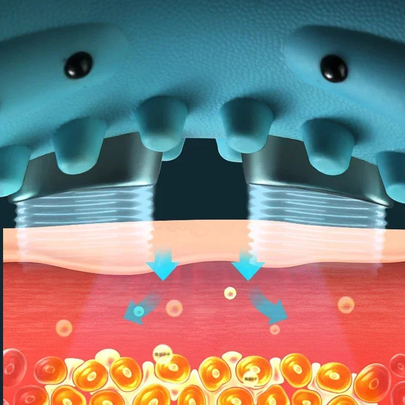 Electric Cervical Massager Neck Shoulder Stretcher Relaxer Chiropractic Traction Device Massage Pillow Cervical Spine Correction