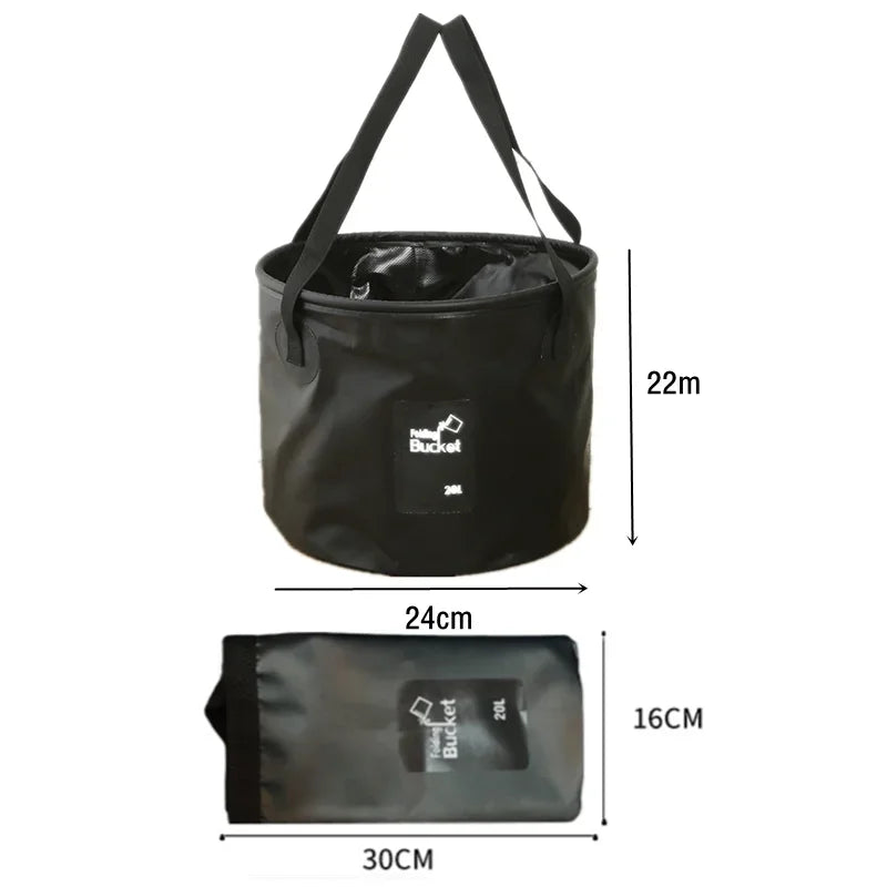 Portable Camping Shower Equipment 6000mAh Rechargeable LED Display Screen Outdoor Simple Electric Mobile Shower Set