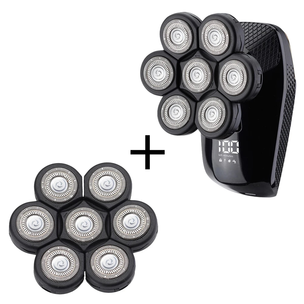 5 in 1 Shaver for Men Electric Shaver Powerful Bald Head Shaver Beard Shaving Machine For Men Razor Husband Gift Boyfriend