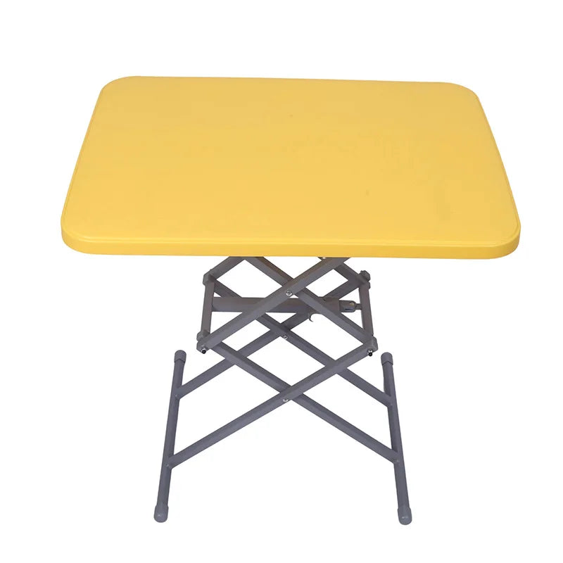 Portable Standing Desk Stand Up Desk Riser, 40cm-70cm Height Adjustable Home Office Folding Desk for Laptop Outdoor Escritorio