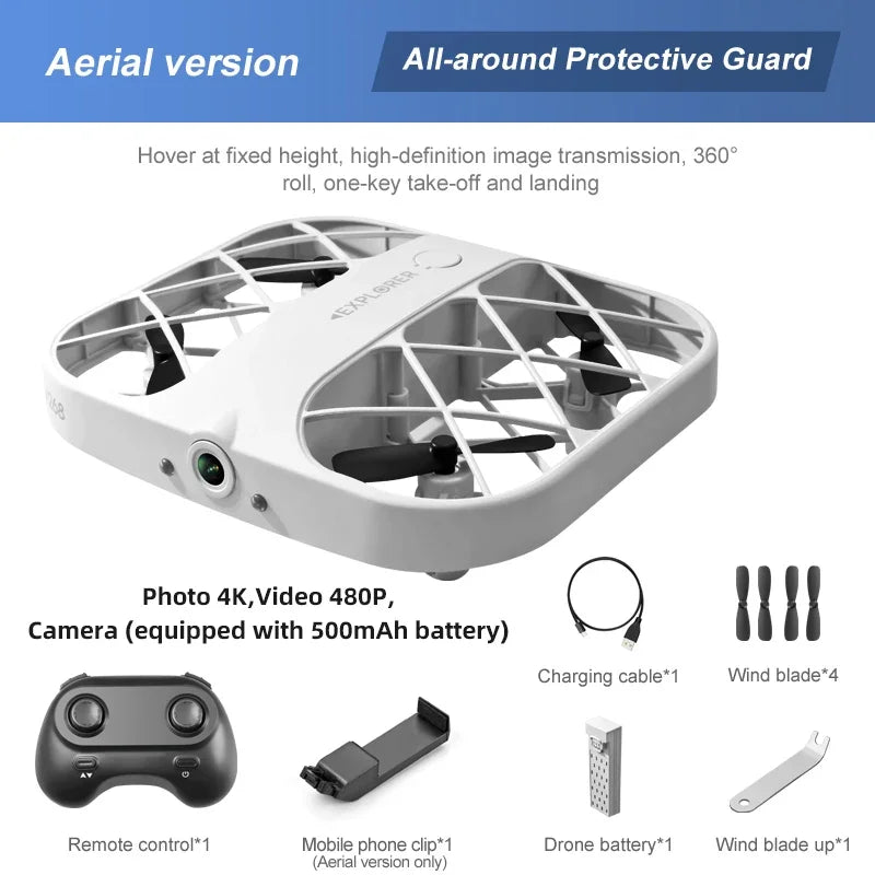 JJRC H107 Dron 8k Drone Quadcopter with /no Camera Hd Wifi Fpv Drones 4K Remote Control Helicopter Plane Pocket UFO for Boys