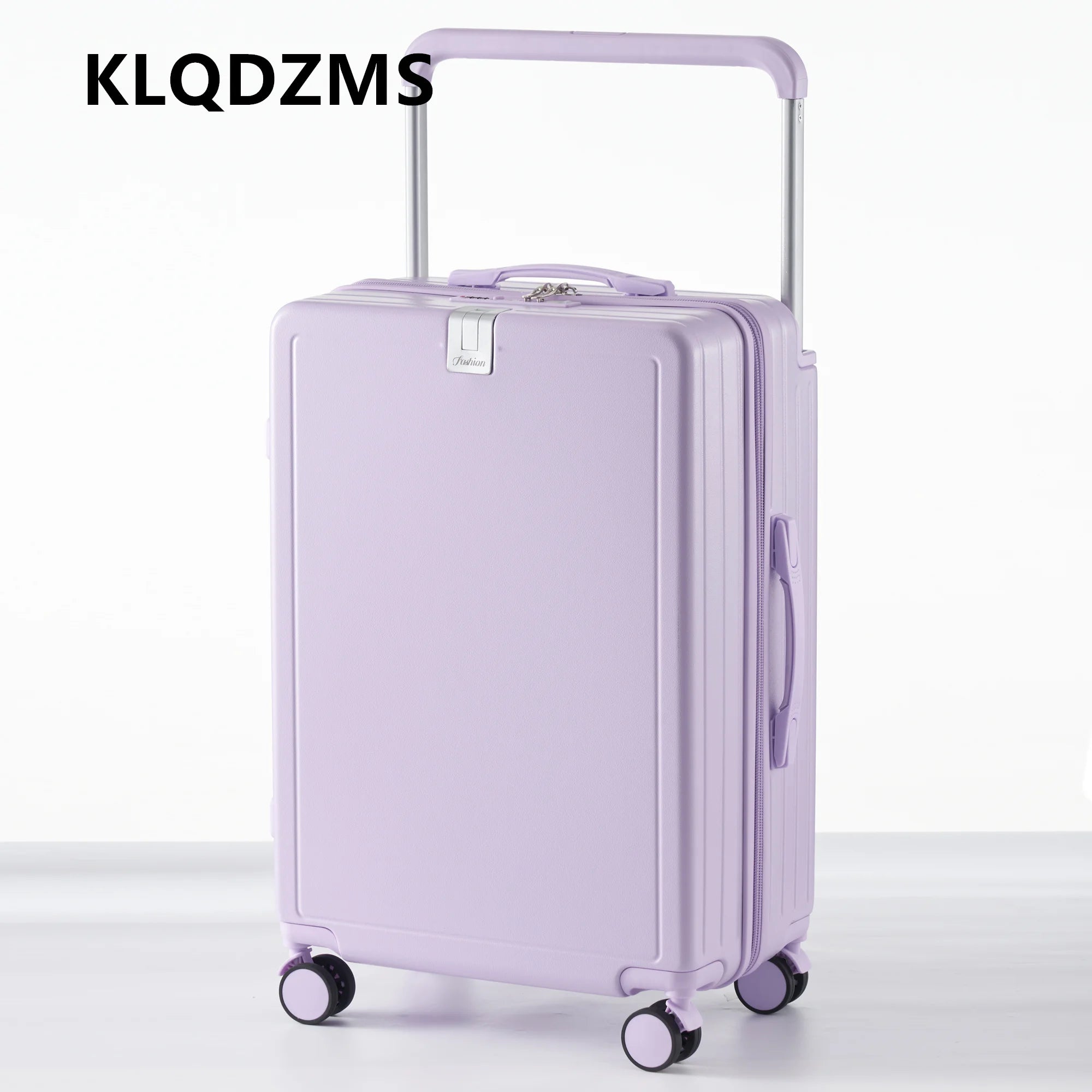 KLQDZMS Luggage Travel Bag 20 Inch Boarding Box Large Capacity Men's Trolley Case 22"24"26"28" ABS+PC Women's Cabin Suitcase
