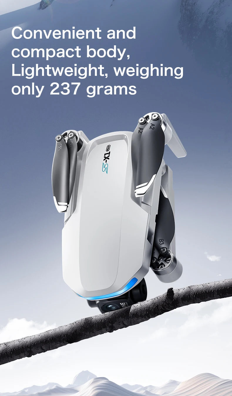 S-X1 MAX GPS Drone 4K Professional HD Camera 3-Axis Gimbal Aerial photography Brushless Screen 5G WIFI FPV Dron RC Quadcopter