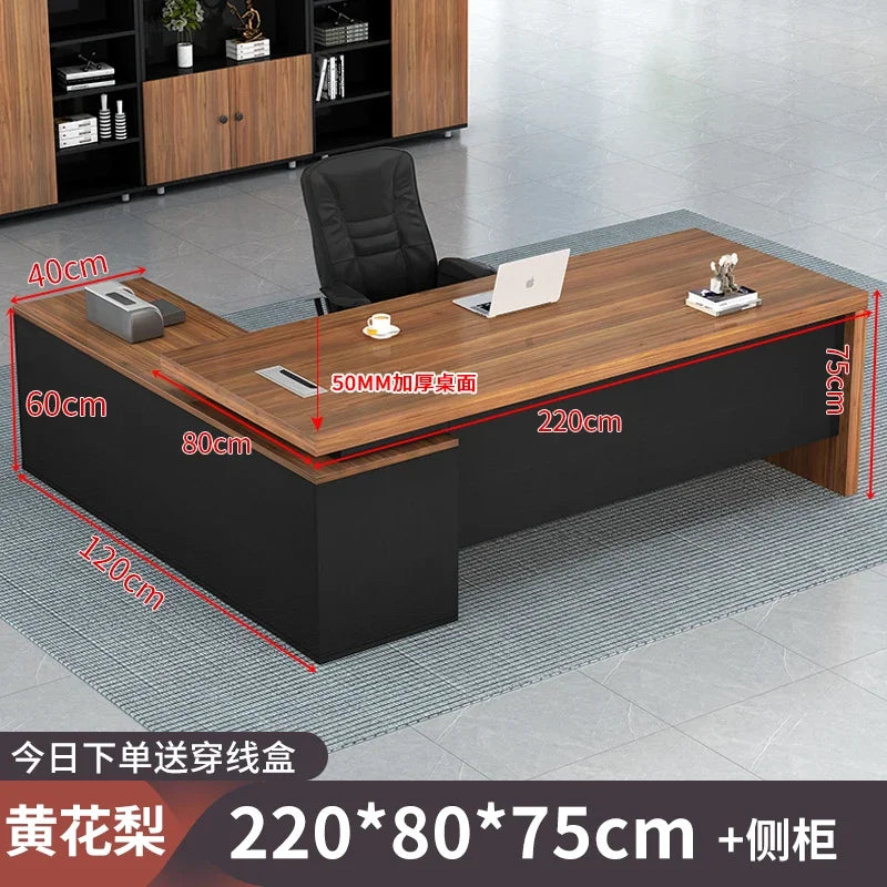Commercial External Office Desk Minimalist Industrial Cheap Luxury Office Desk Indoor Station Mesa Escritorio Modern Furniture