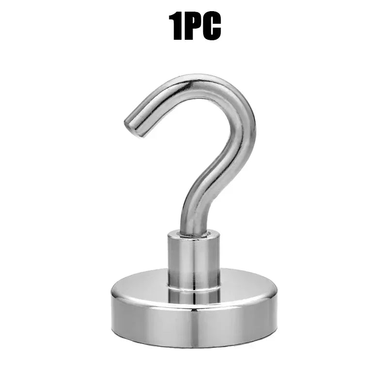 Magnet Ring Multipurpose Storage Hook Stainless Steel Home Hook Bathroom Hook Kitchen Garden Magnetic Home and Decoration Iman