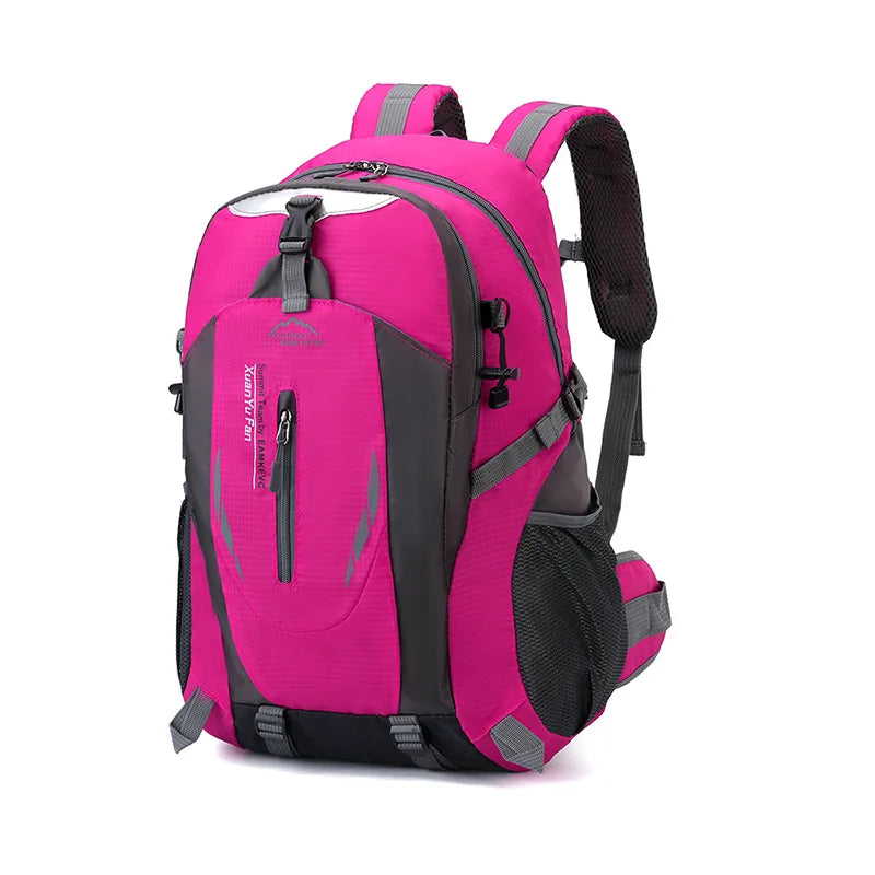 High-quality Outdoor Hiking Backpack Large Capacity Travel Sports Climbing Rucksack Multi-color Mountaineering Bag for Men Women