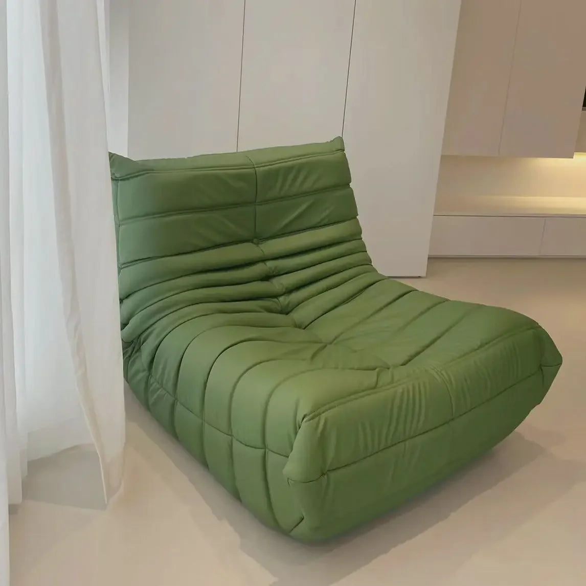 Internet celebrity caterpillar lazy sofa single lying balcony leisure chair can lie down can sleep togo modern simple living roo