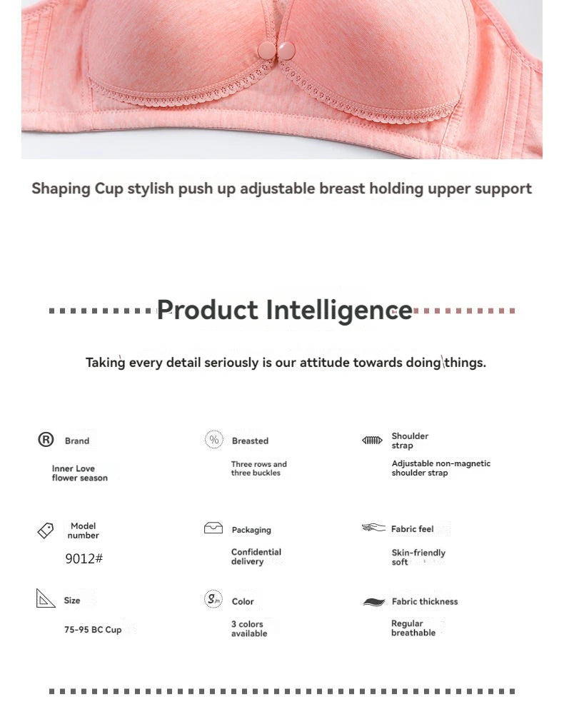 Cotton New Breastfeeding Bras Maternity Nursing Bra for Feeding Clothes for Pregnant Women Maternity Underwear Pregnancy Clothes