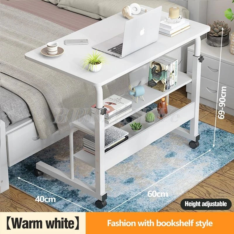 Simple Laptop Desk Lazy Bed Desk Learning Simple Small Table Learning Table Movable Bedside Adjustable Portable Laptop table