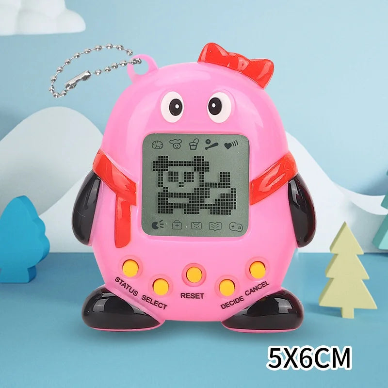 Hot Selling Electronic Pet Machines Handheld Mini Nostalgic Game Consoles Children'S Puzzle Toys, Hanging Decorations Gifts