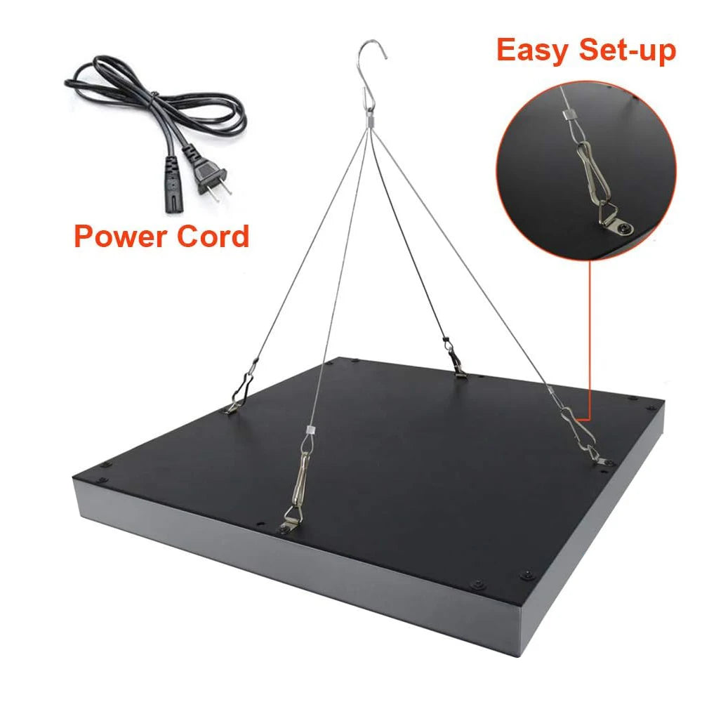 45W NEW LED Light Therapy Panel Body Pain Relief Treatment 660nm 850nm Near Infrared Full Body Face Anti Aging Red Grow Light