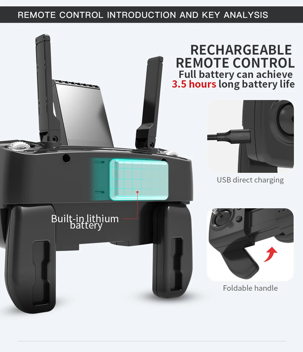 L900 Pro GPS Drone 4K Professional HD Dual Camera 5G Wifi Photography Brushless Foldable Quadcopter RC Distance 1.2KM Drones Toy