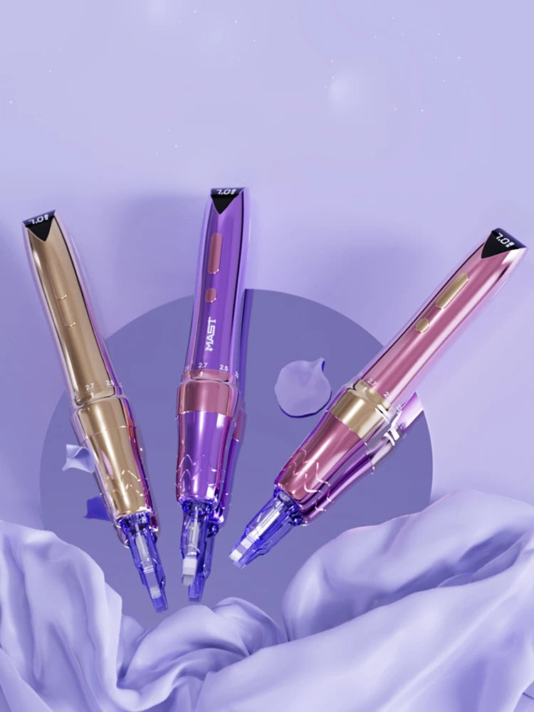 Mast P60 Permanent Makeup Machines 5 Strokes Wireless Tattoo Machine Eyebrow Lip PMU Pen Pro Artist Tattoo Supplies