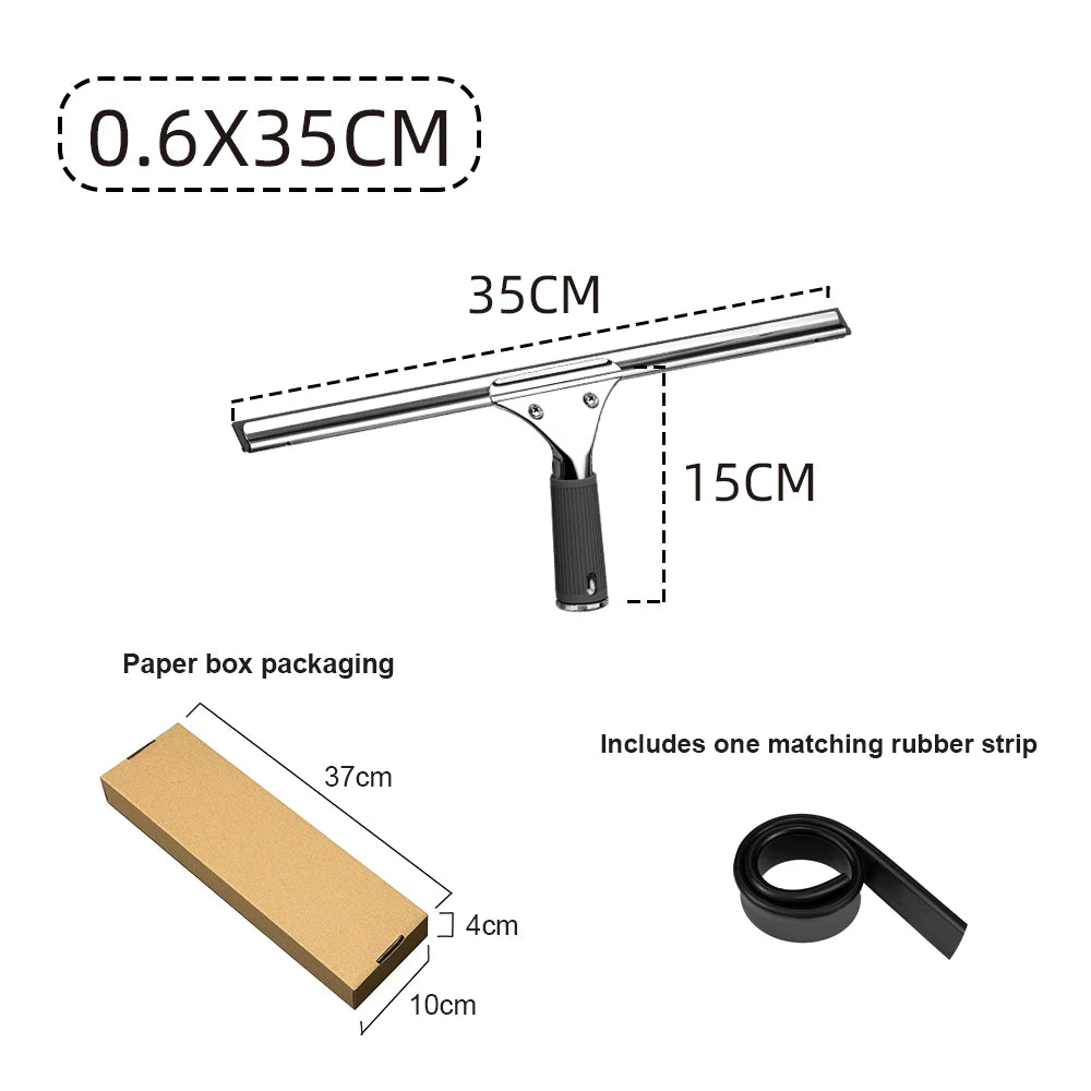 Glass Scraping Glass Artifact Window Brush White Cloud Style Glass Cleaning Wiper Single-sided Window Cleaning Floor Squeegee