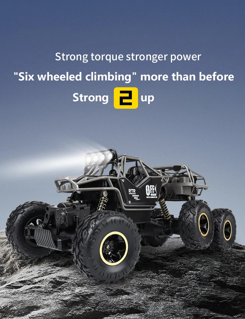 ZWN 1:12 RC Car With Lighting And Rechargeable 2.4G Radio Remote Control Alloy Buggy Off-Road Trucks Boys Toys for Children