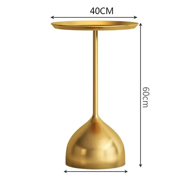 Creative Living Room Side Table Wrought Iron Small Coffee Table Balcony Tea Table Modern Simple Round Living Room Side Tables