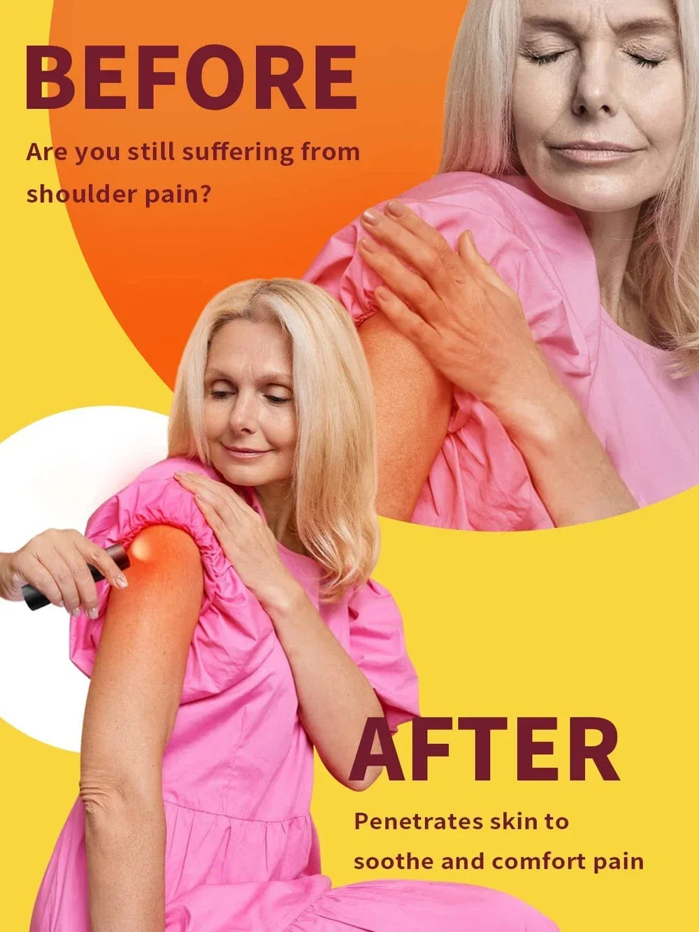 Red Light Therapy Device Cold Laser Physical Treatment 5 Wavelengths Near Infrared 940nm Light Therapy Skin Health Body Pain