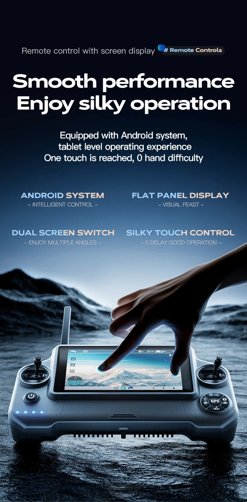 New Wing 6 Drone 8K Camera 3-Axis Gimbal WIFI Obstacle Avoidance FPV Brushless Touch Screen Remote Control Quadcopter Toys Gifts