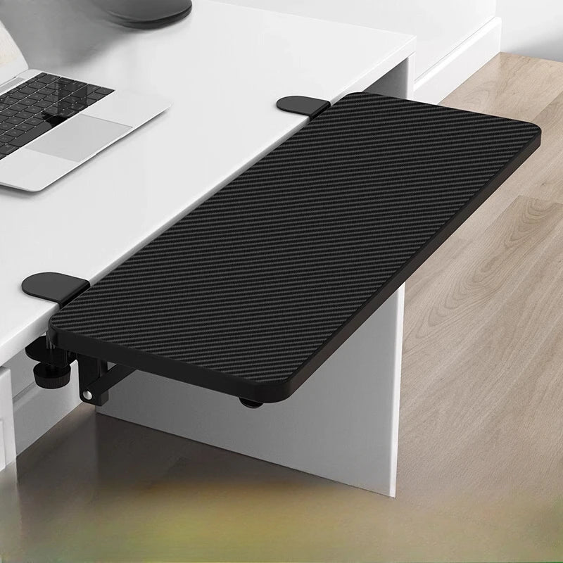 Desk Extension Board Foldable Widening Laptop Table Expander Hand Rest Support Home Office No Drill Computer Desk Extensions