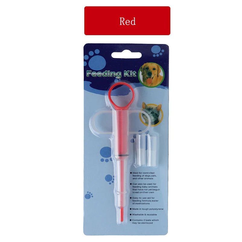 Pet feeding syringe safe and comfortable pet cat dog feeding medicine stick deworming liquid medicine syringe pet supplies