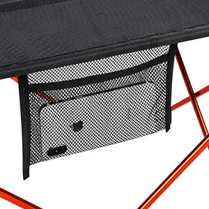 Ultralight Portable Folding Camping Table Compact Roll Up Tables with Carrying Bag for Outdoor Camping Hiking Picnic