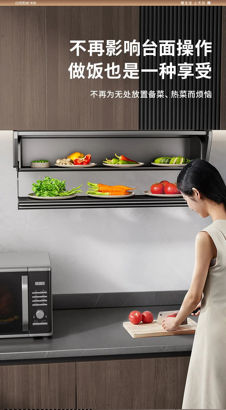 Modern Minimalist Kitchen Cabinets Small Folding Storage Cabinets Multi-functional Home Drop-down Wall Cabinet Kitchen Furniture