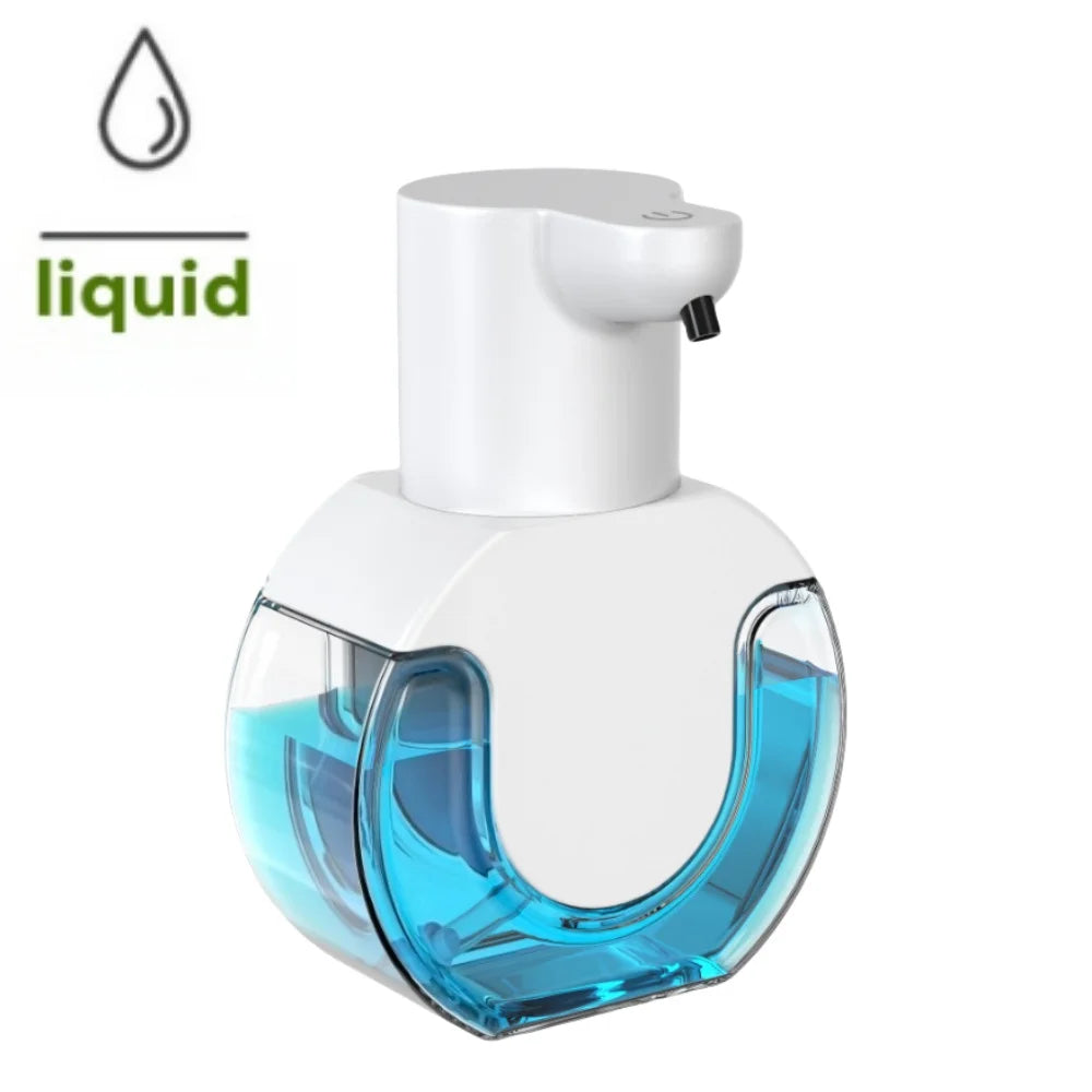 Automatic Smart Sensor Foam Soap Dispenser, Touchless Electric Motion Sensor Faucet with Rechargeable for Kitchen Bathroom