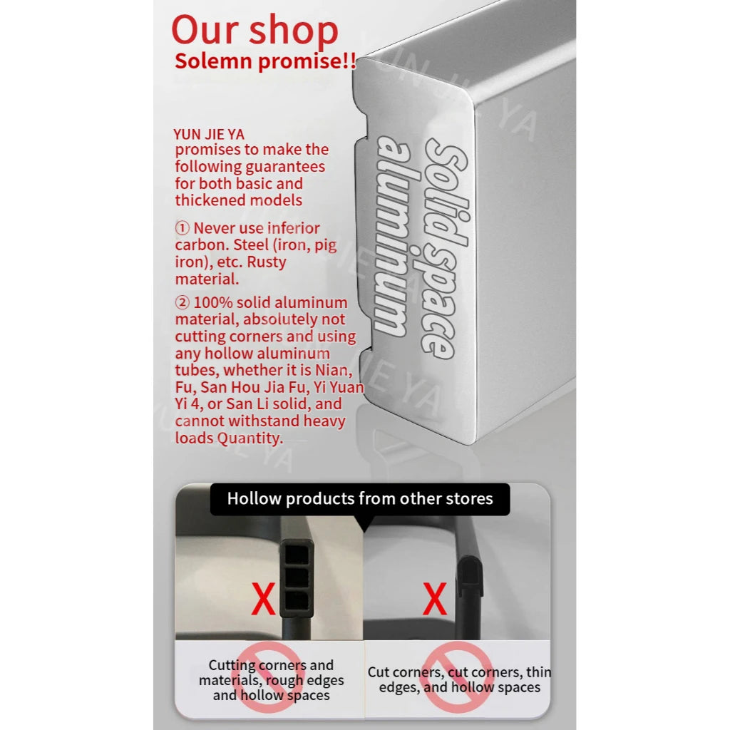 No Need to Drill Walls for Installation Aluminum Bathroom Shelf Shelves Shampoo Rack Storage Holder Kitchen Organizer