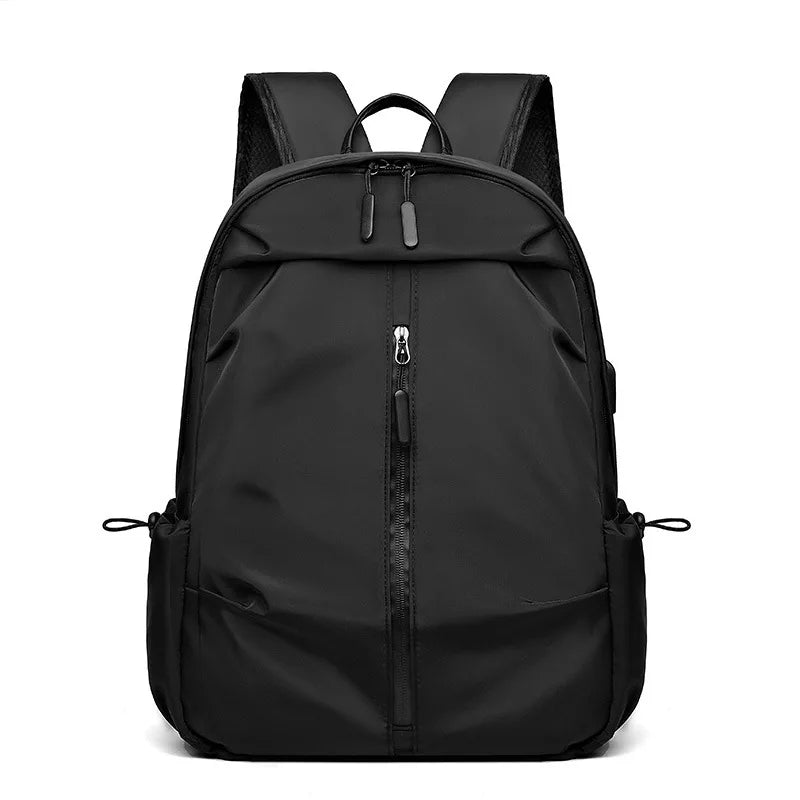 Lightweight and waterproof backpack for men, large capacity student backpack, new business and leisure computer bag, travel back