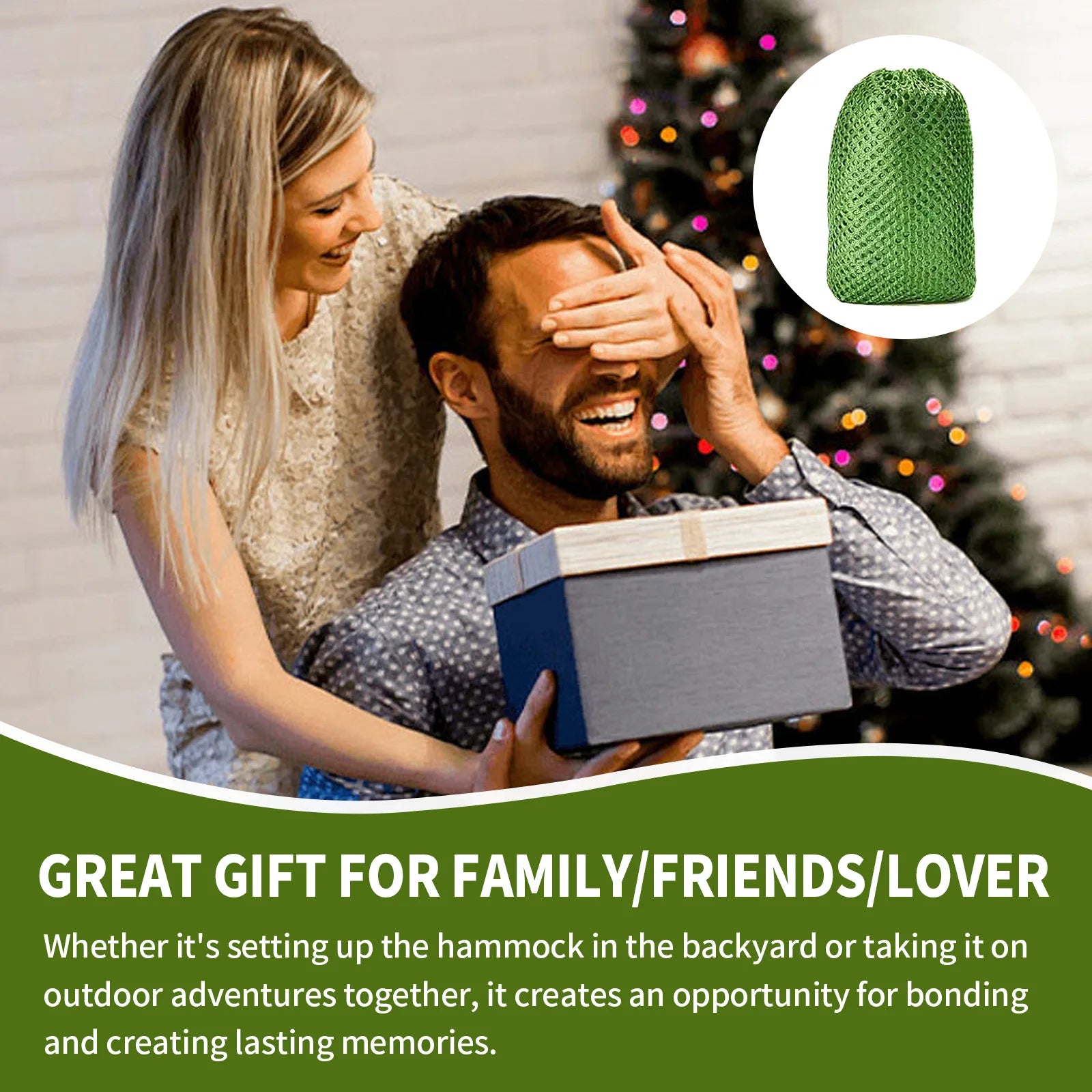 Hickened Rope Hammock Garden Outdoor Mesh Hammock Portable Simple Hammock Hanging Bed Double Outdoor Hammock with Bag