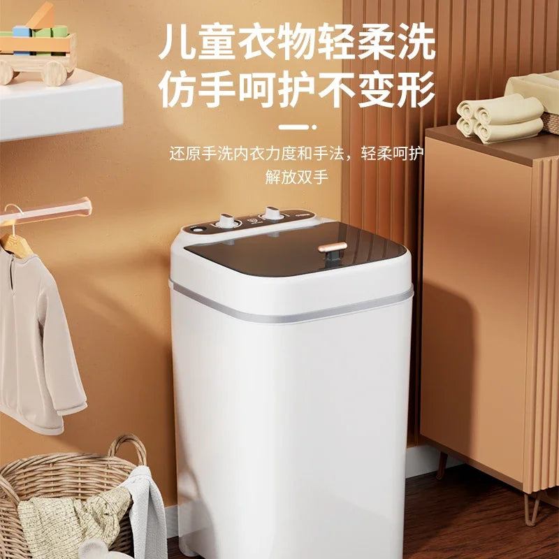 220V Yangzi Mini Washing Machine for Infant Underwear Socks Baby Clothes Cleaning AP