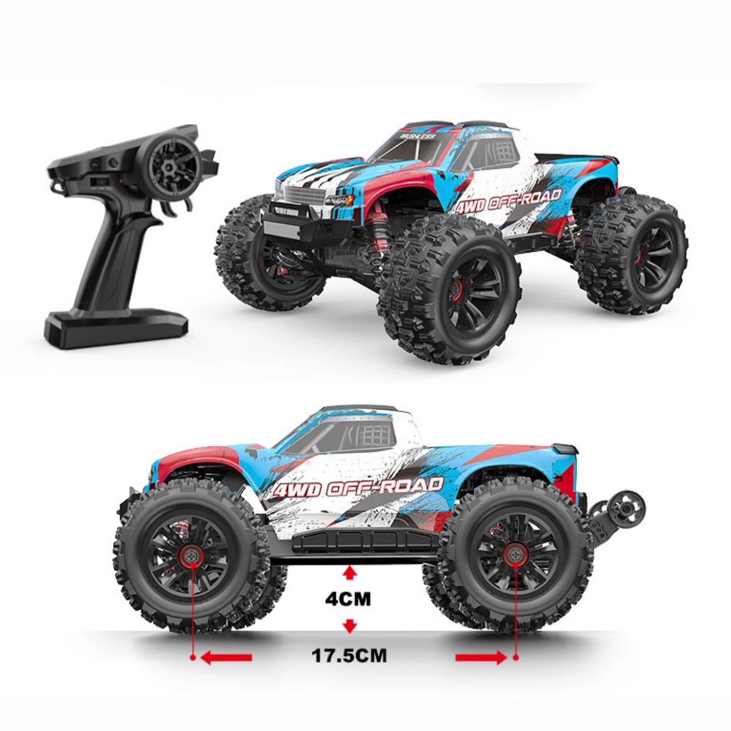 MJX Hyper Go 16207 16208 16210 16210 Remote Control 2.4G 1/16 Brushless RC Hobby Car Vehicle 68KMH 3S High-Speed Off-Road Truck