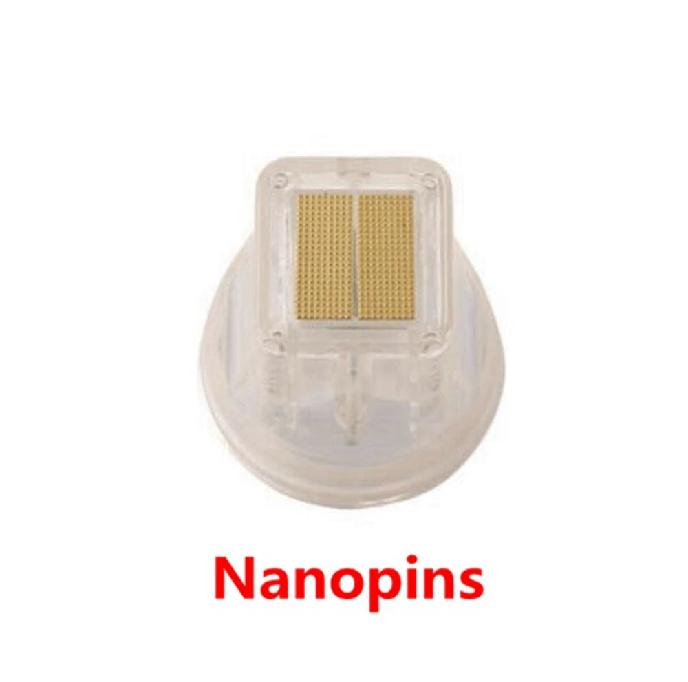 Disposable RF Microneedling Cartridge Gold Plated 10/25/64 Pins Nano Cartridges for Micro Needle RF Machine Anti Stretch Mark