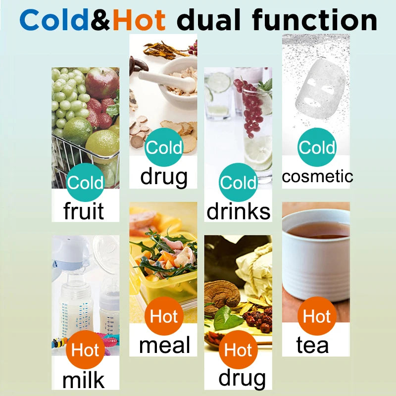 10L Car Refrigerator Mini heating Cooling small refrigerator car home dual-use small dormitory home car dual-use refrigerator