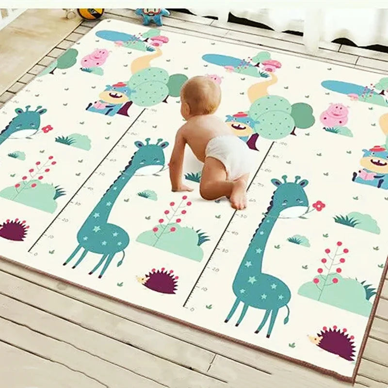 Large Size 200x180cm Baby Play Mat Toys for Children Safety Rug Playmat Developing Mat Baby Room Crawling Pad Folding Mat Carpet
