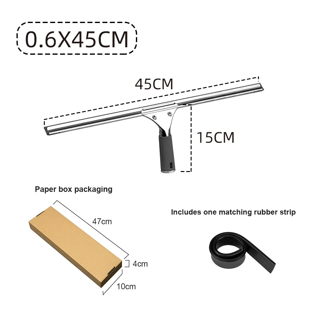 Glass Scraping Glass Artifact Window Brush White Cloud Style Glass Cleaning Wiper Single-sided Window Cleaning Floor Squeegee