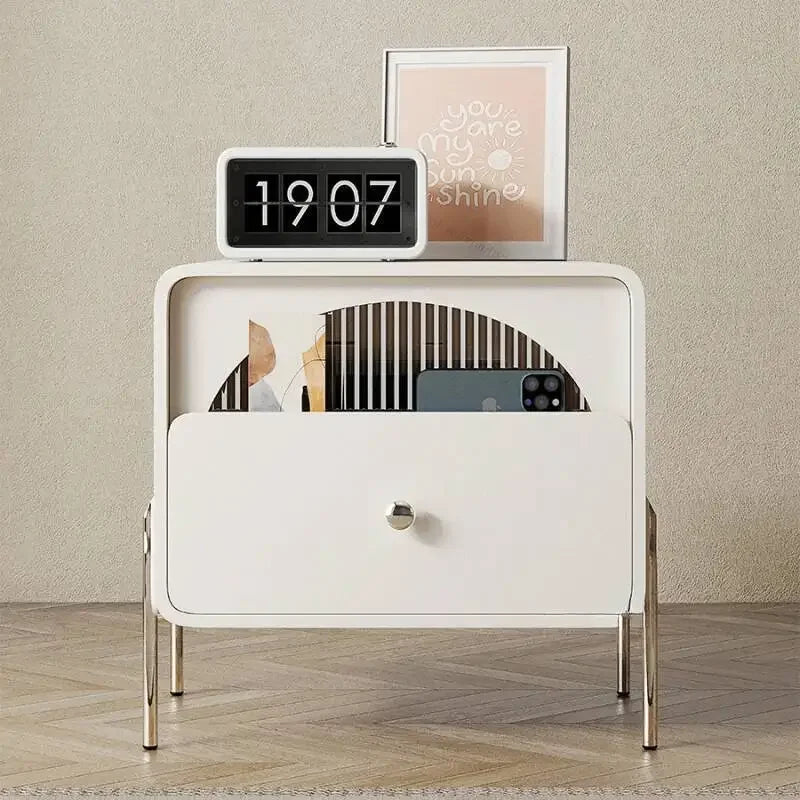 Modern Women Children Nightstands Storage Filing Design Table Nightstands Children Chevet Chambre Bedroom Furniture YN50CN