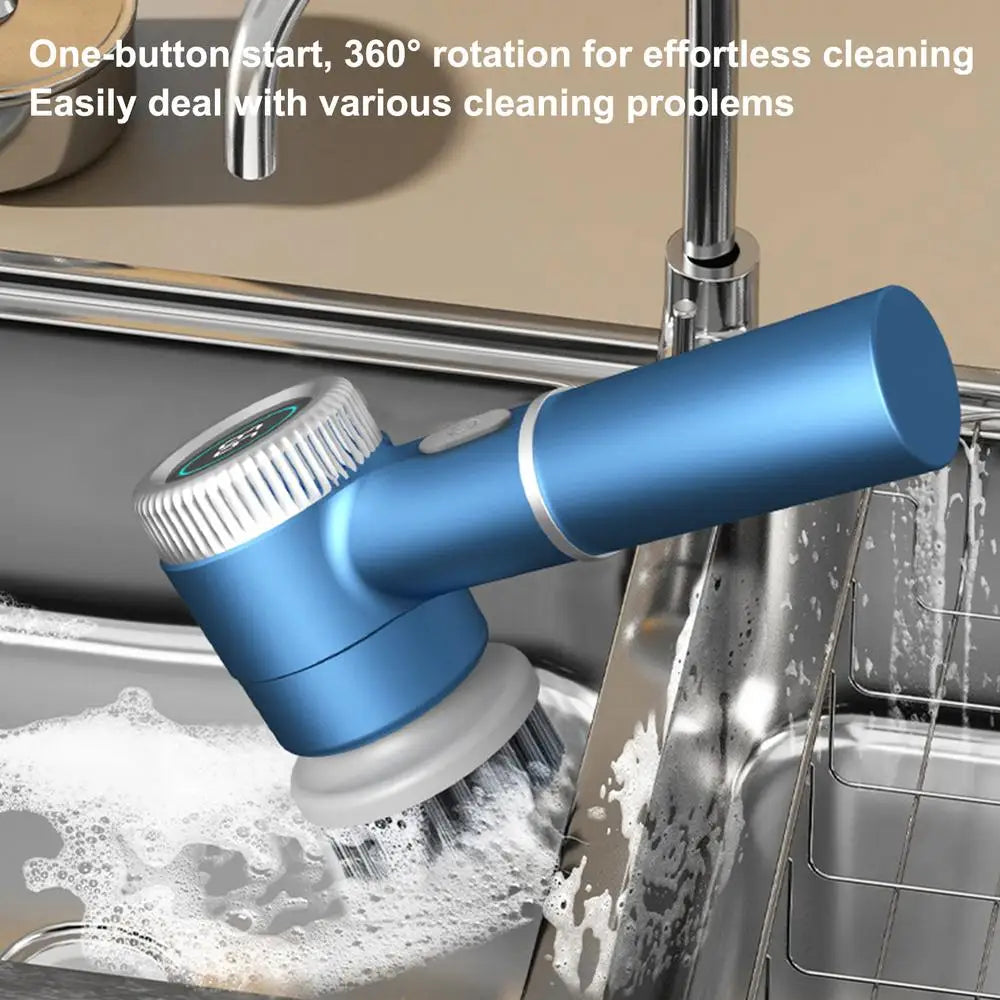 Zai Xiao Bathroom Professional Cleaning Automatic Handheld Rechargeable Electric Cleaning Brush Kitchen Dishwashing Pot Shoe Bot