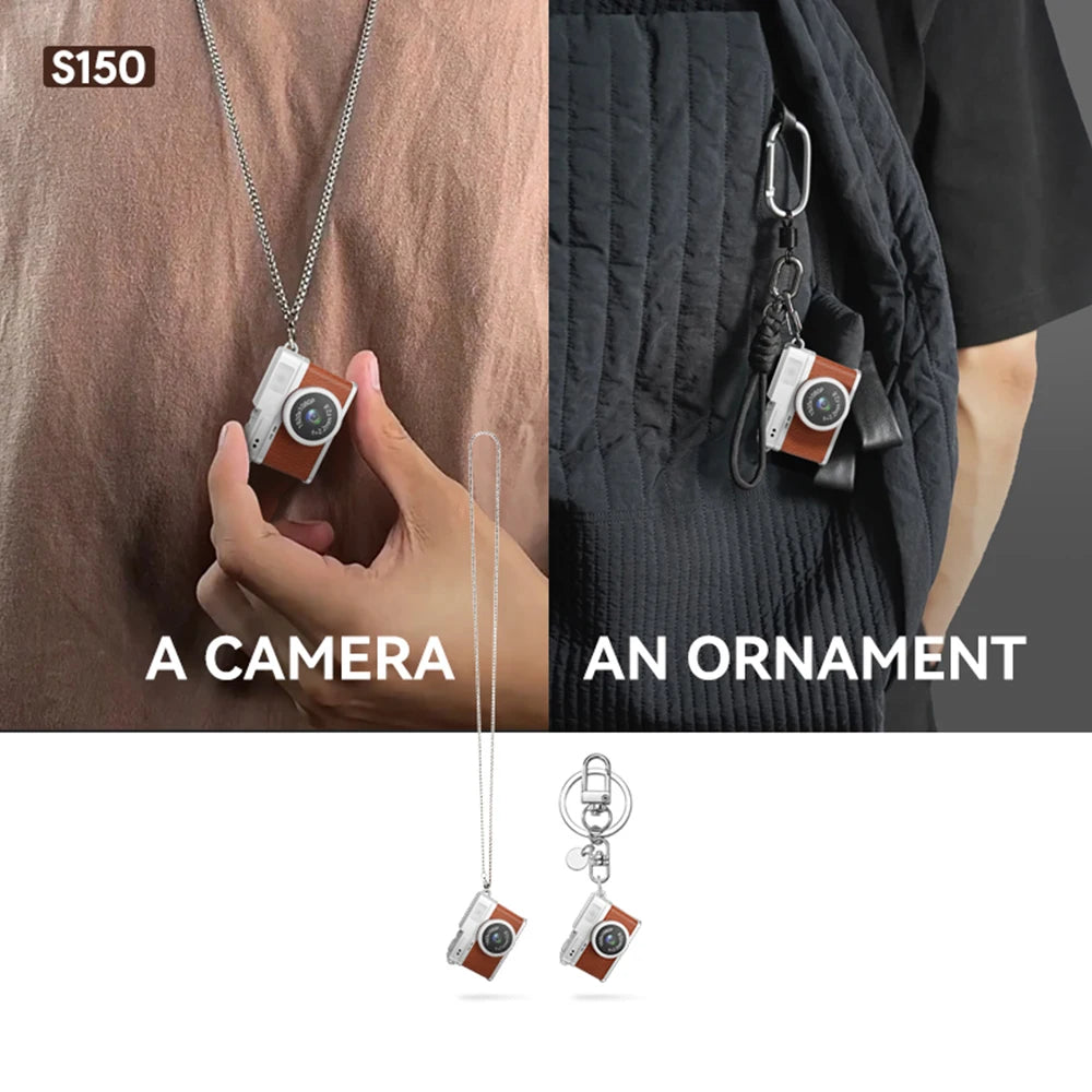 1080P Digital Camera Retro CCD Mini Cam with Screen Indoor Outdoor Sports Portable Vintage Very Small Camcorder Video Recorder