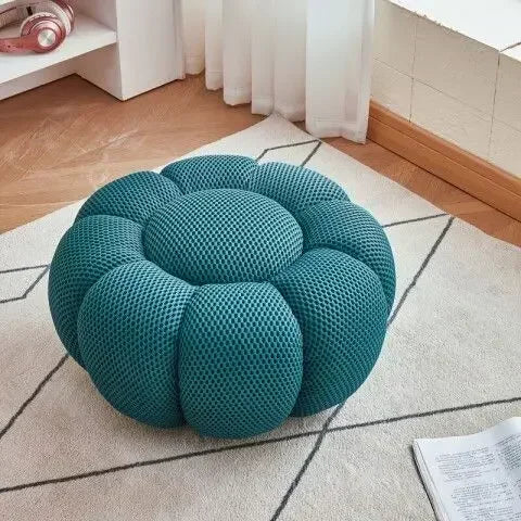 Single Seat Designer Pumpkin Lazy Sofa Balcony and Bedroom Can Lie Down and Recline Italian Minimalist Rochburg Football Sofa