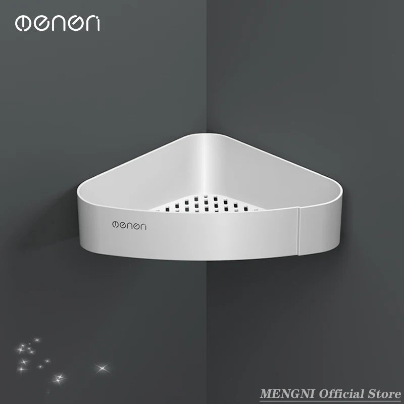 Clearance_MENGNI Bathroom corner shelves Kitchen Storage organization rack Wall Mounted Shampoo Shower shelf Bathroom Accessorie