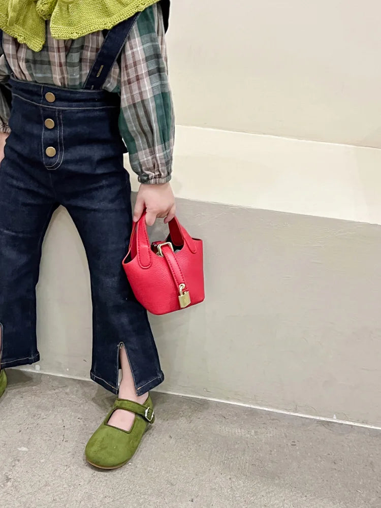 Children Messenger Bags Mother Kids Bags for Girl Pu Purse for Women Crossbody Bags Designer Bag Travel Bag Bolsos De Mujer 2024