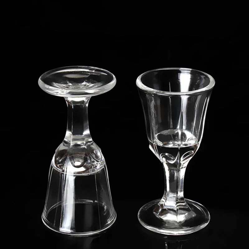 6pcs Shot Glass 10ml Small Capacity Glass Spirits Cup Goblet Spirits Cup Wine Dispenser Wholesale Drinkware Transparent Cups