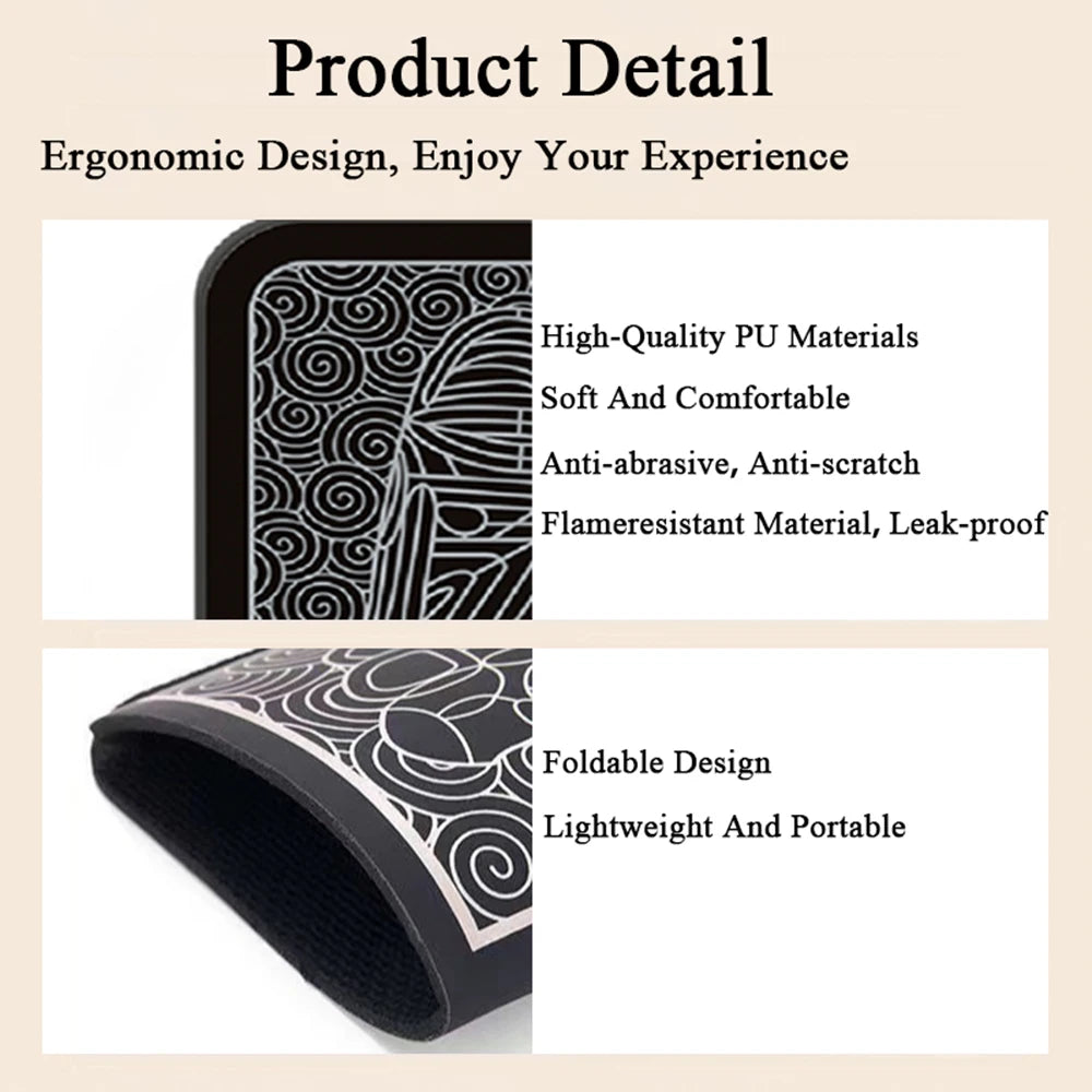 Electric EMS Foot Massager Pad Foldable Massage Mat Muscle Stimulation Relief Pain Relax Feet,Suppoer Dropshipping