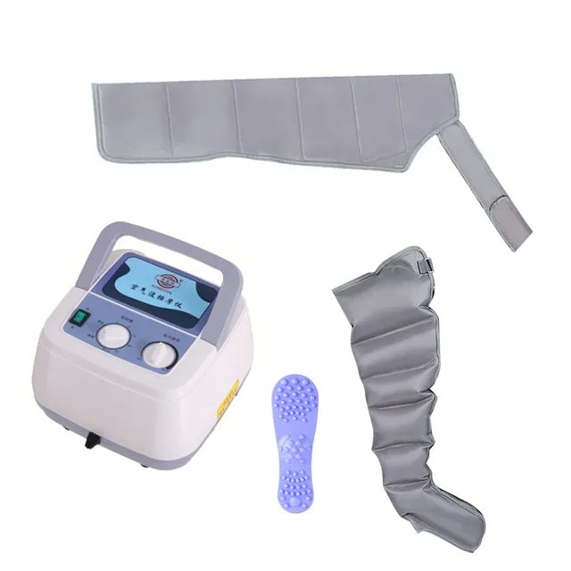 6 Air Wave Electric Massager Lymphatic Drainage Vacuum Therapy Pressotherapy Machine Muscles Relax Leg Arm Waist body Massage