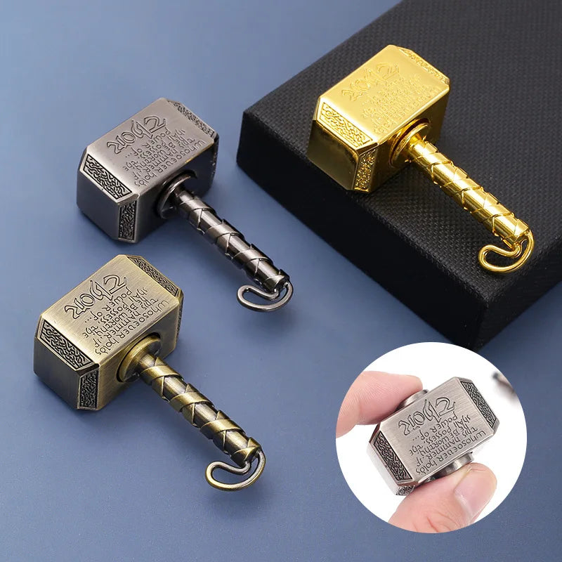 Hammer Metal Fidget Spinners Toy,EDC Desk Antistress Anti Stress Relief Toy For Adults Kids Children Autism ADHD Finger Spinner