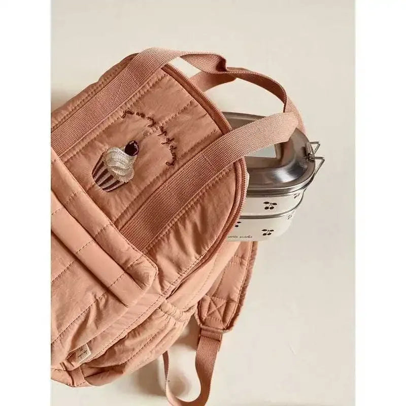 New KS Baby Backpack Parent-child Kids Schoolbag Kindergarten Bags Brand Traveling Cherry Children's Boys Girls Mom Storage