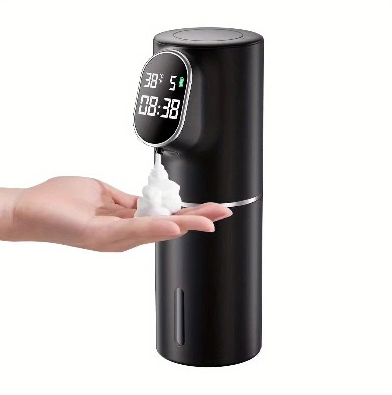 Automatic Soap Dispenser Touchless 320ml Foaming Soap Dispenser Smart Display USB Rechargeable Electric 5 Level Adjustable